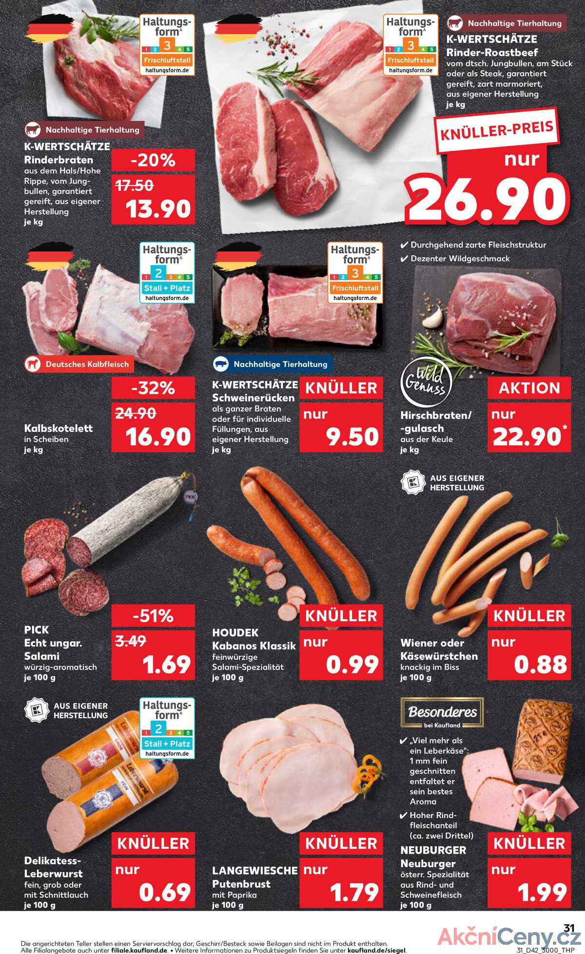 Leták Kaufland Německo 16.10.-22.10.2025 strana 31