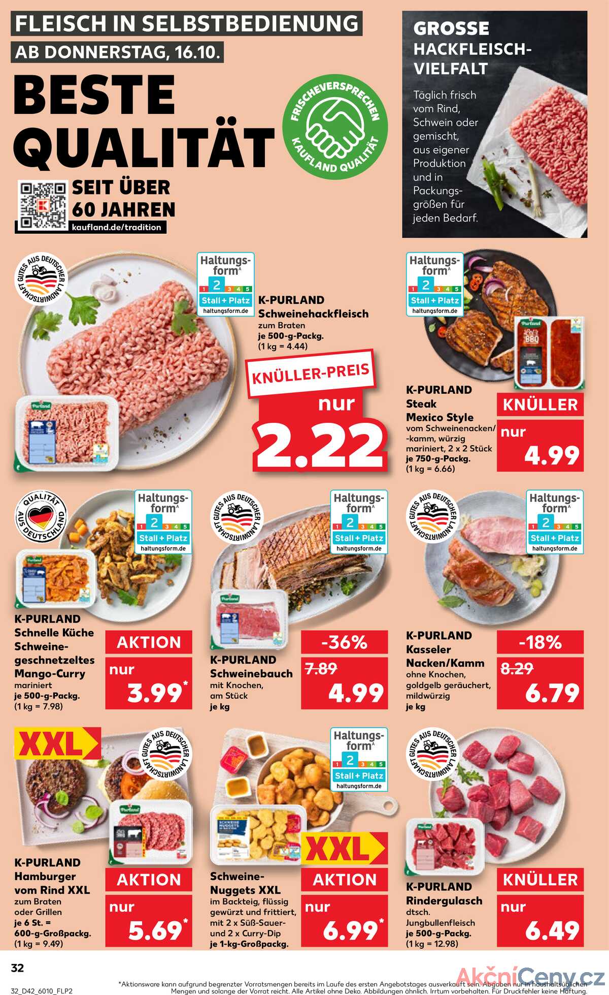 Leták Kaufland Německo 16.10.-22.10.2025 strana 32