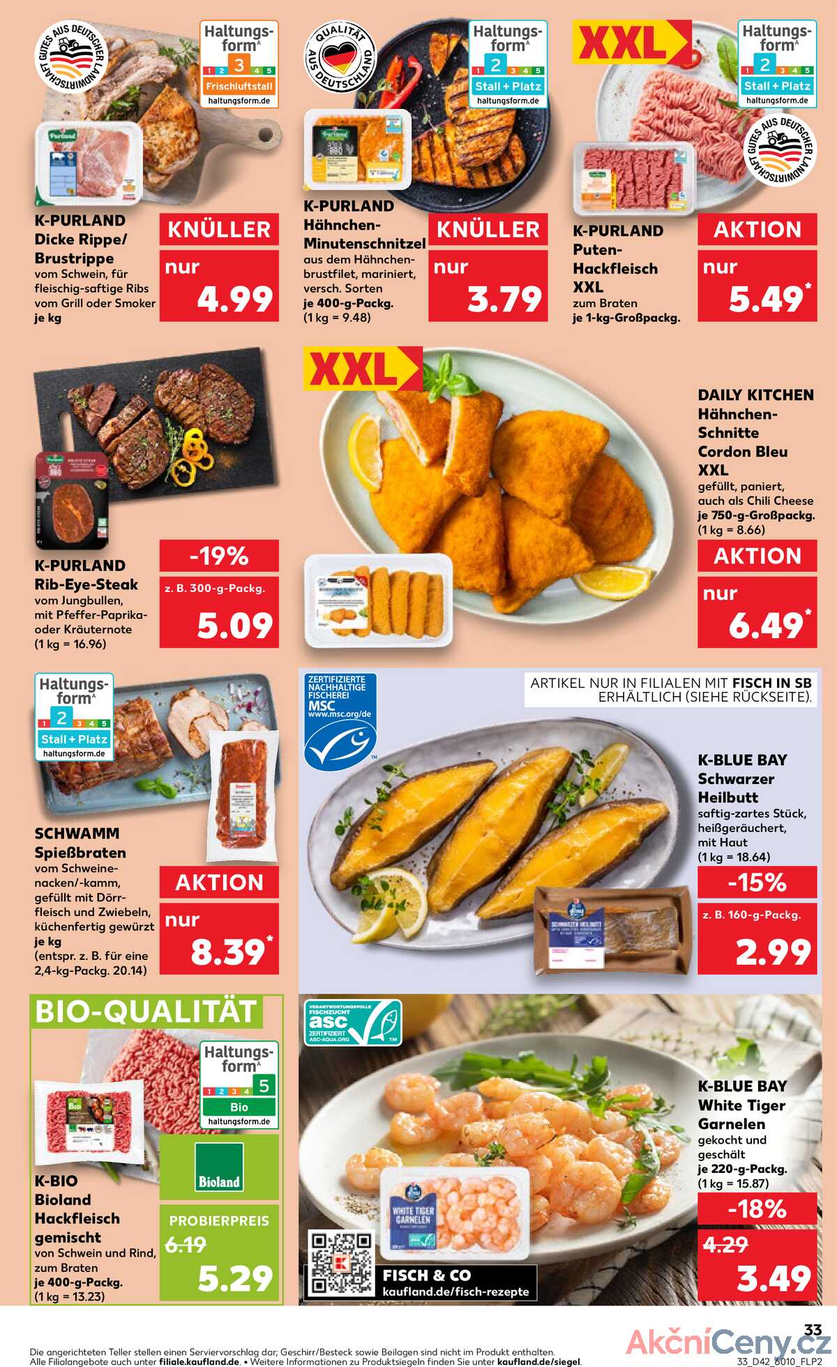 Leták Kaufland Německo 16.10.-22.10.2025 strana 33