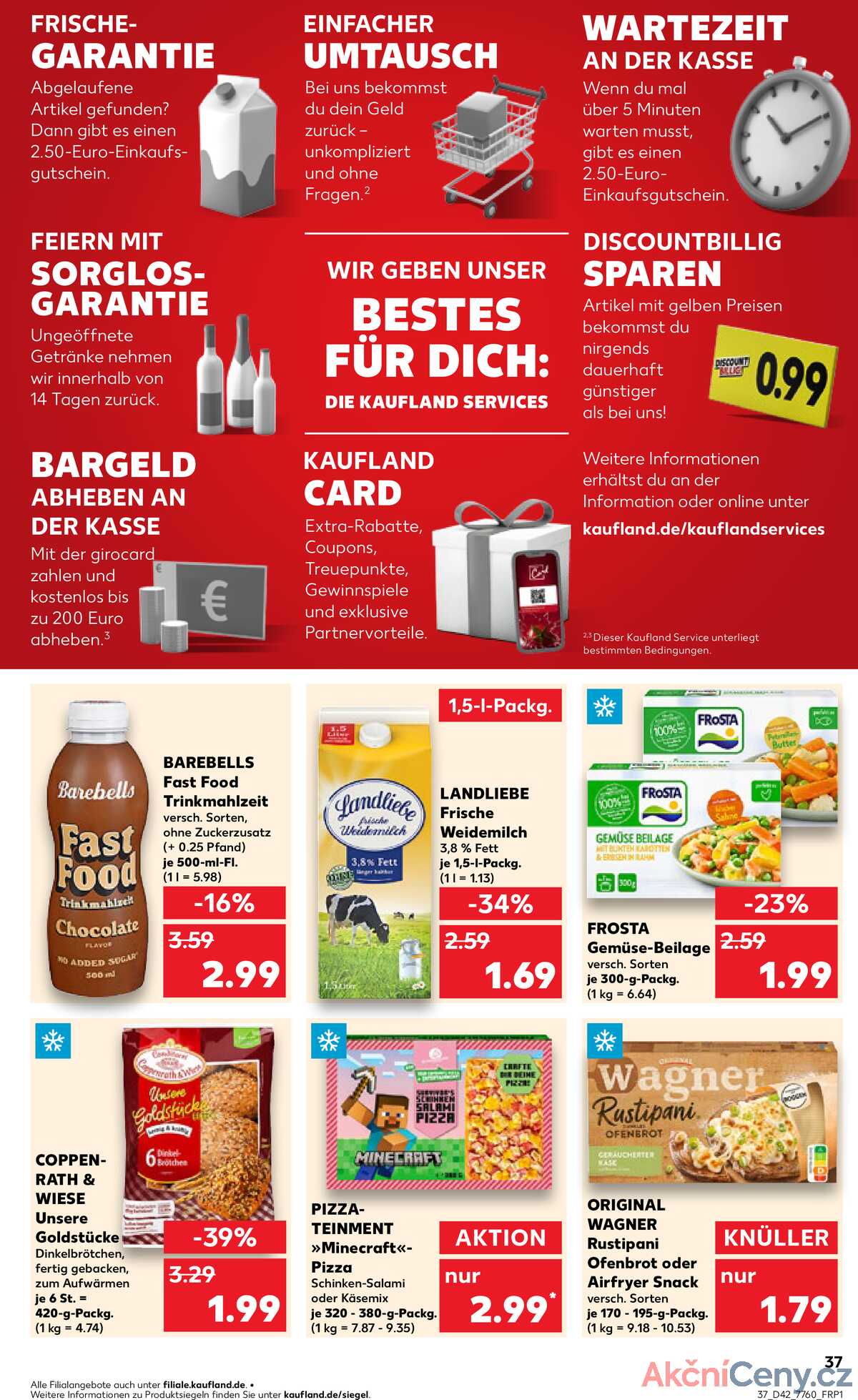 Leták Kaufland Německo 16.10.-22.10.2025 strana 37