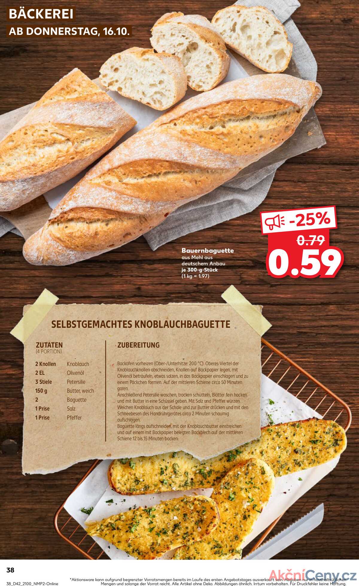 Leták Kaufland Německo 16.10.-22.10.2025 strana 38