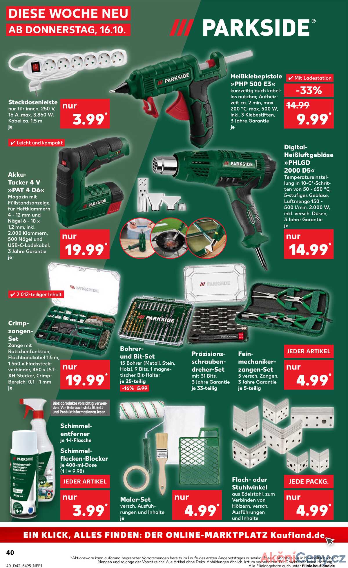 Leták Kaufland Německo 16.10.-22.10.2025 strana 40