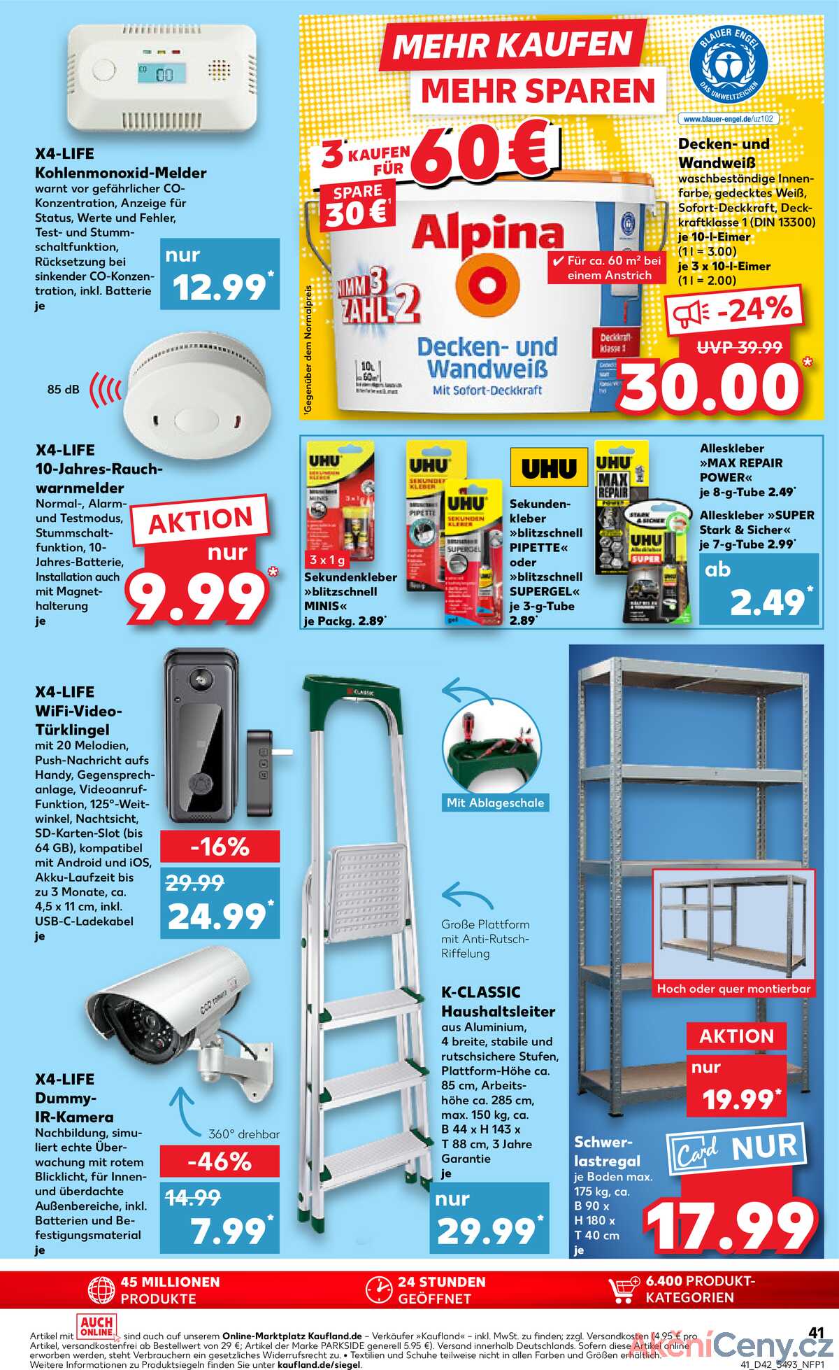 Leták Kaufland Německo 16.10.-22.10.2025 strana 41