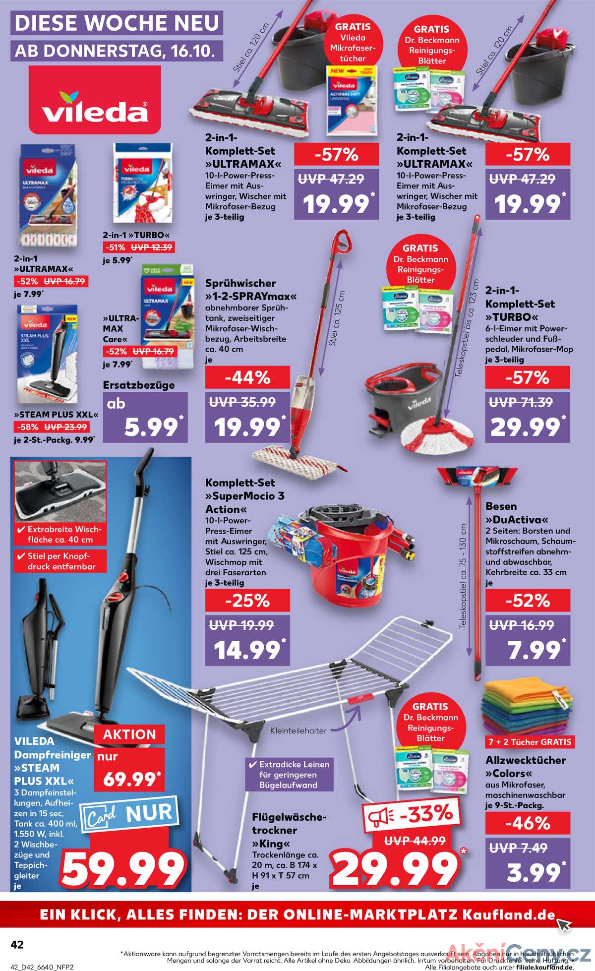 Leták Kaufland Německo 16.10.-22.10.2025 strana 42