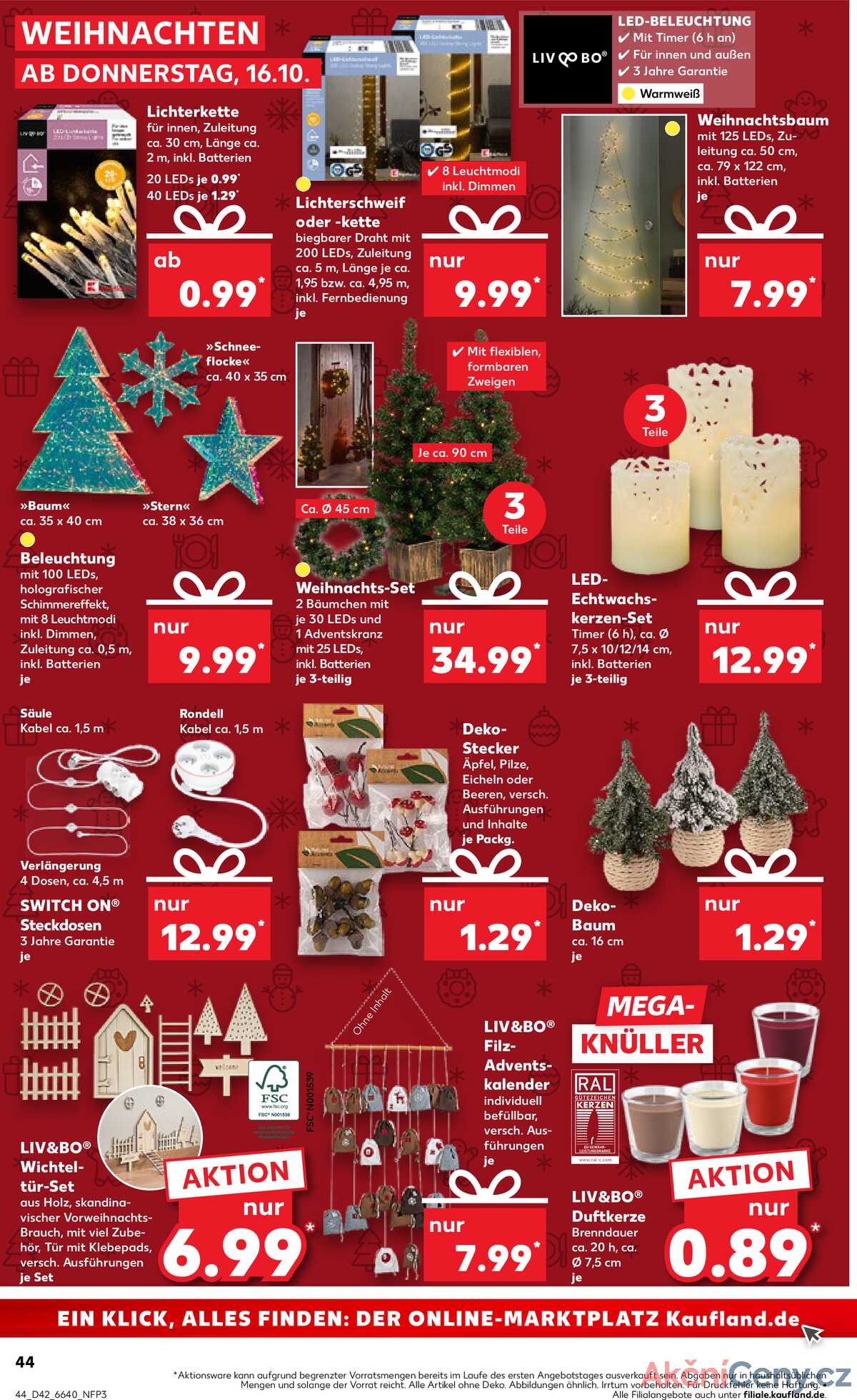 Leták Kaufland Německo 16.10.-22.10.2025 strana 44