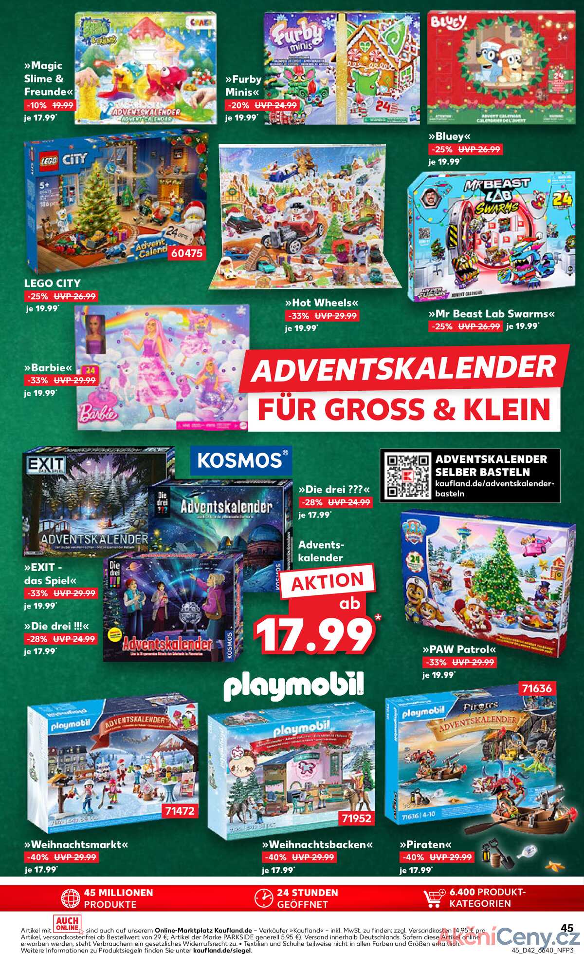 Leták Kaufland Německo 16.10.-22.10.2025 strana 45