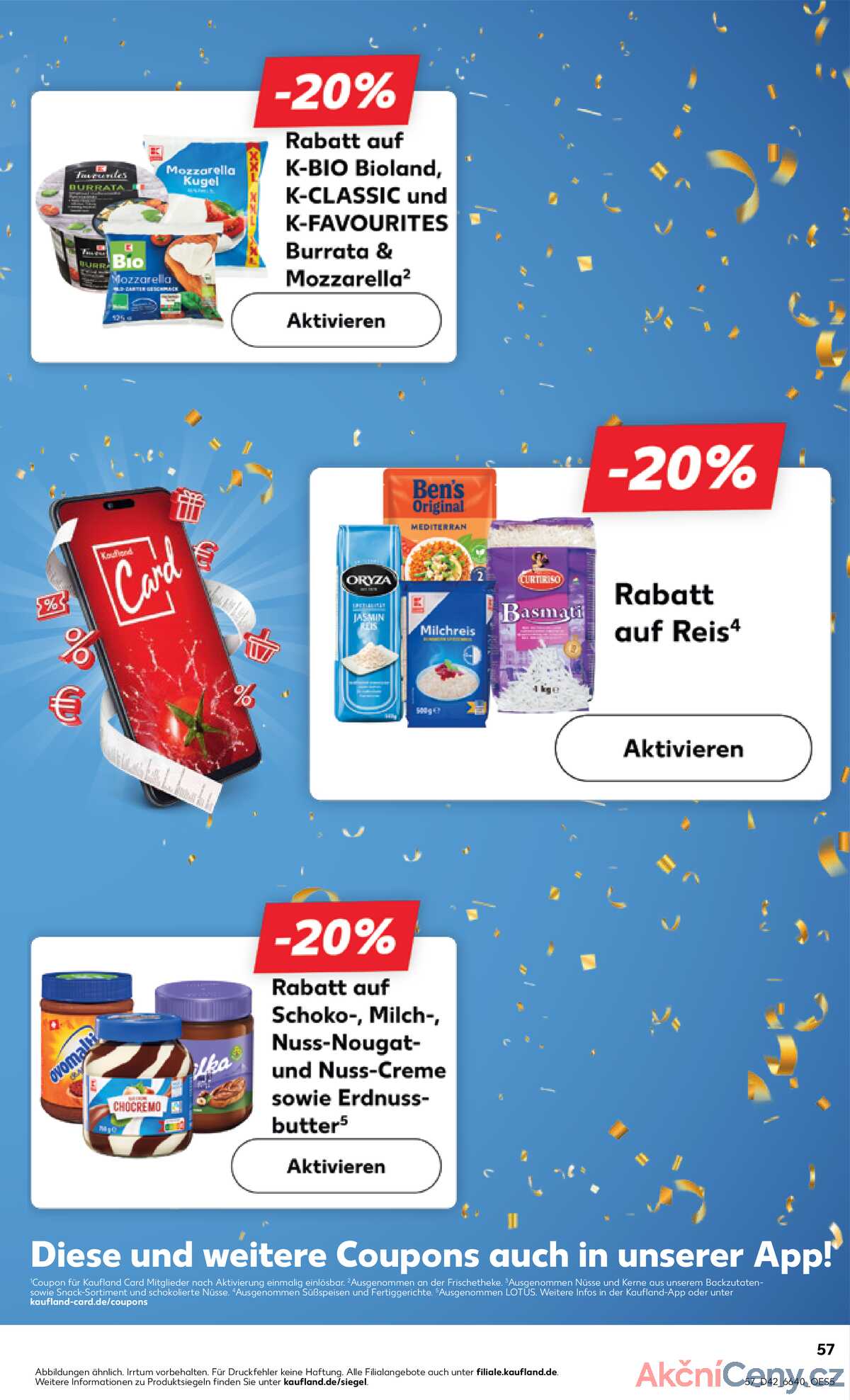 Leták Kaufland Německo 16.10.-22.10.2025 strana 57