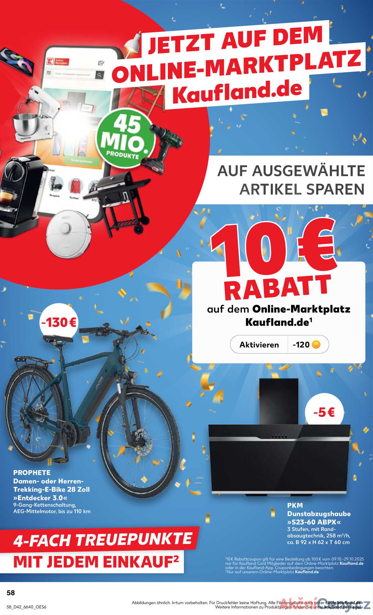 Leták Kaufland Německo 16.10.-22.10.2025 strana 58