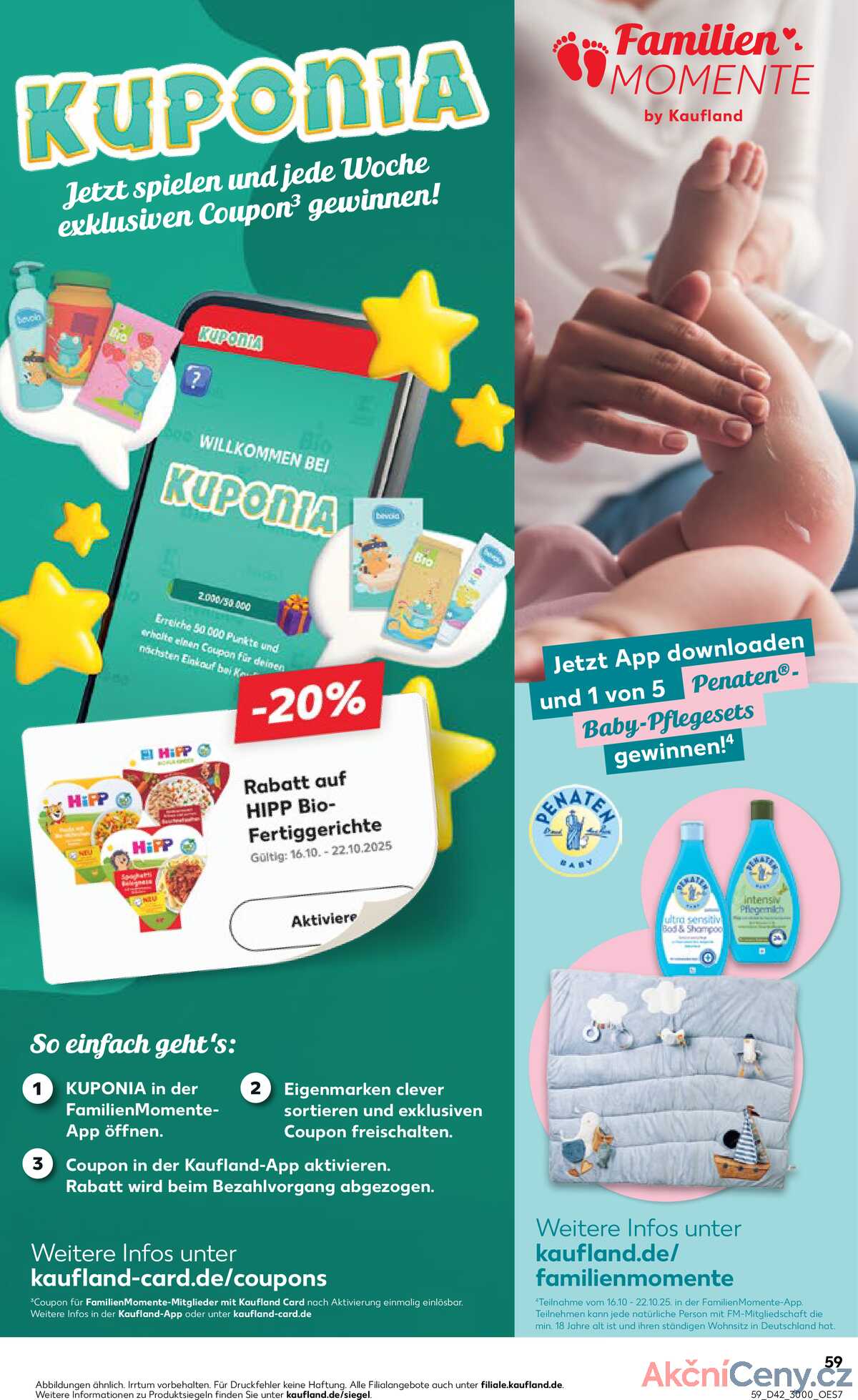 Leták Kaufland Německo 16.10.-22.10.2025 strana 59