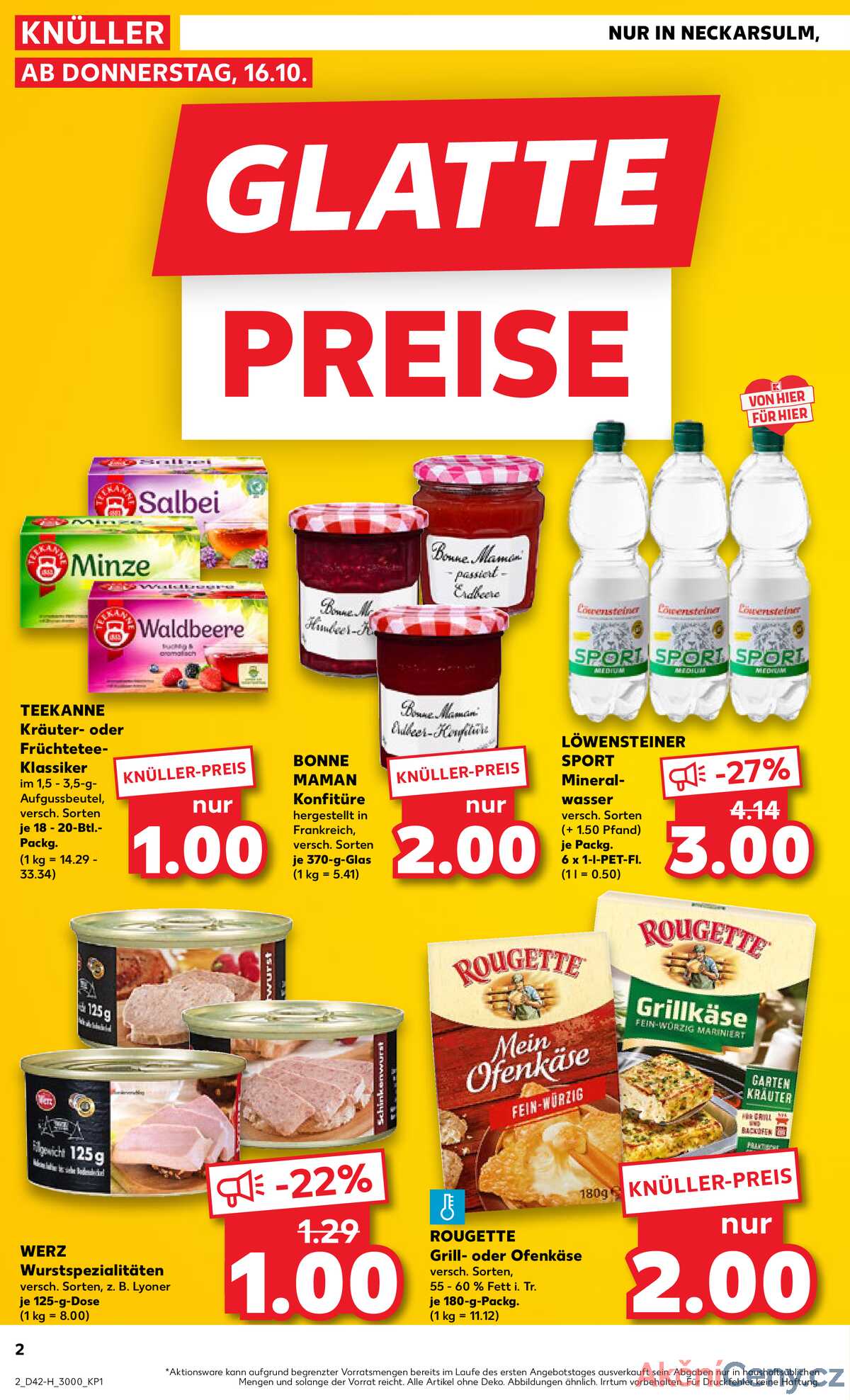 Leták Kaufland Německo 16.10.-22.10.2025 strana 2