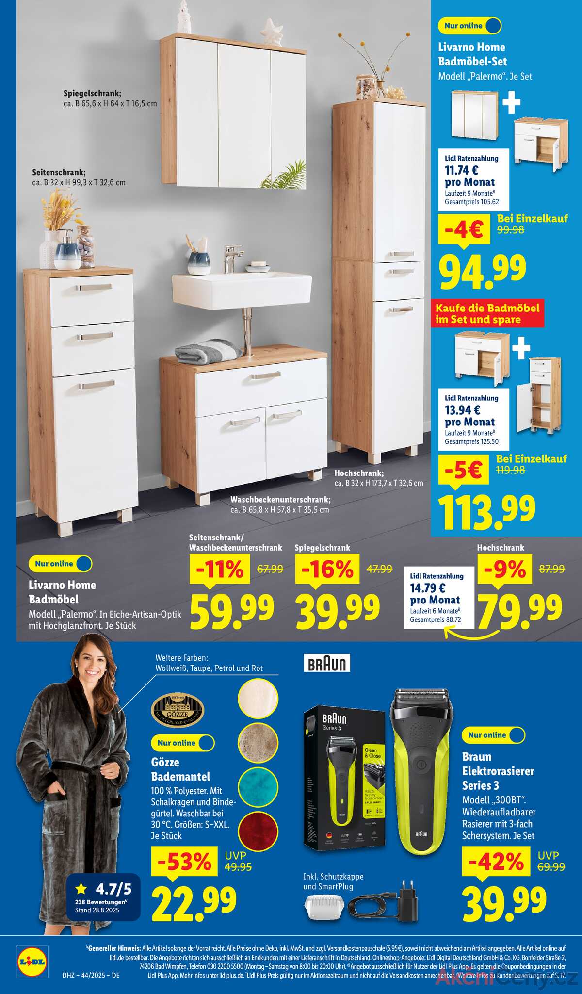 Leták Lidl Německo 27.10.-1.11.2025 strana 4