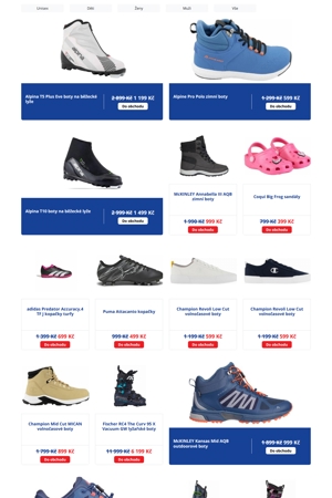 Intersport Boty - 13. 10. 2025