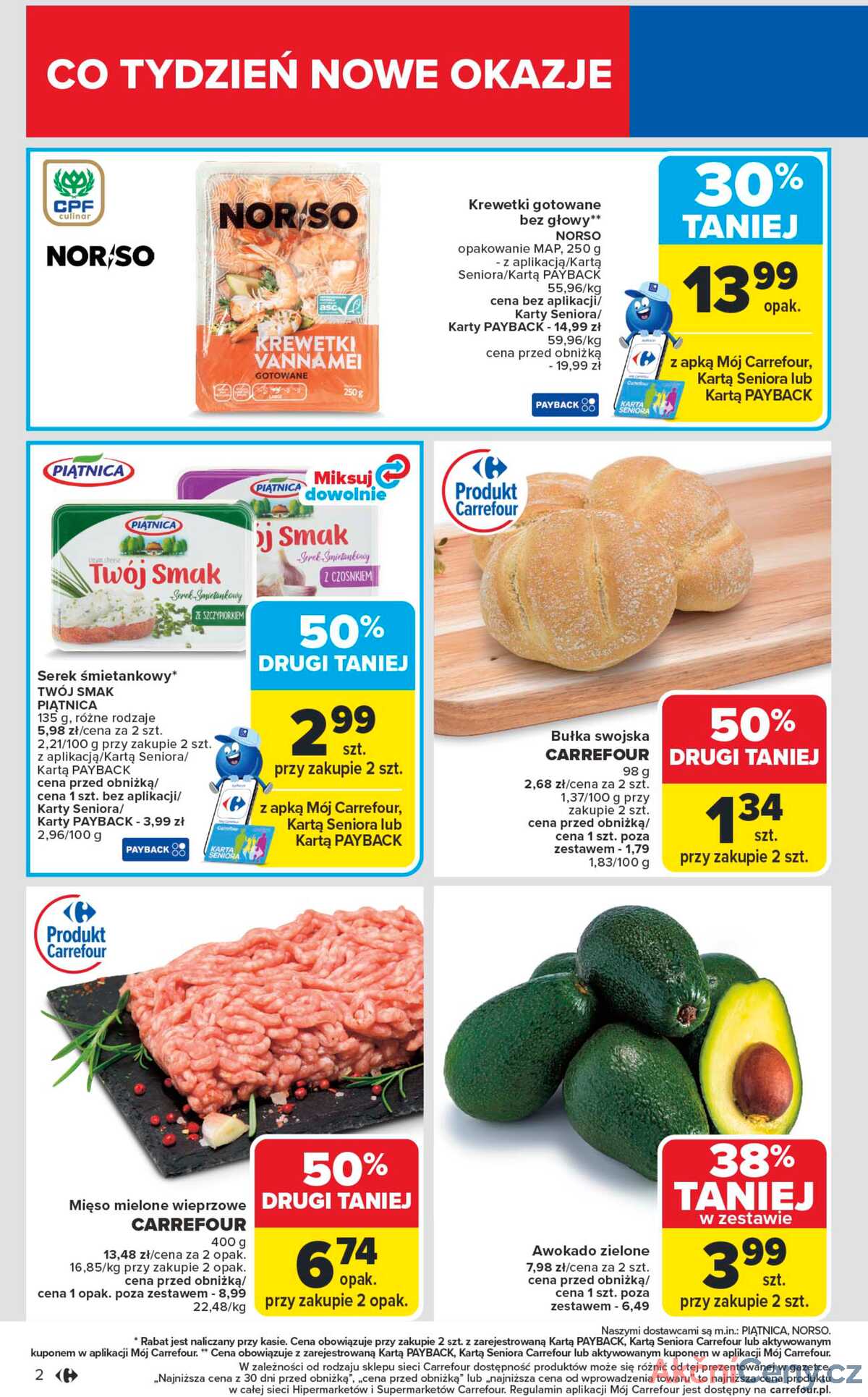 Leták Carrefour Polsko 13.10.-18.10.2025 - Trh od pondělí! strana 2
