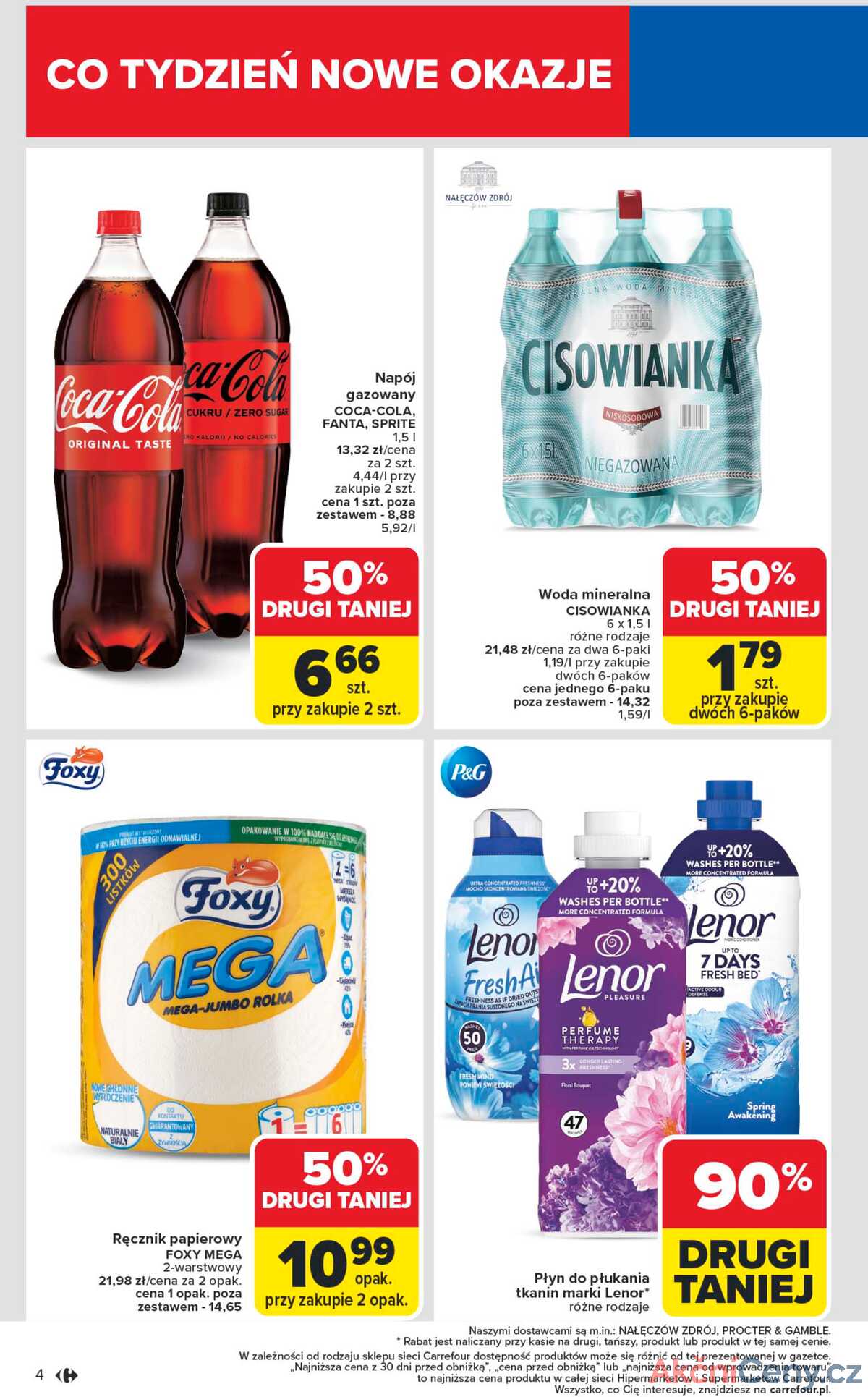 Leták Carrefour Polsko 13.10.-18.10.2025 - Trh od pondělí! strana 4