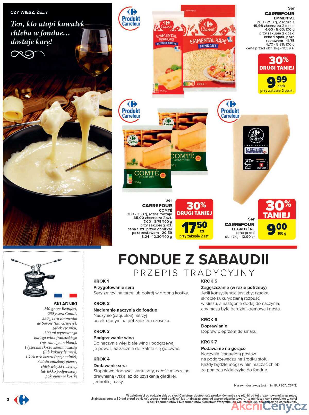 Leták Carrefour Polsko 13.10.-25.10.2025 - Francouzský dotek strana 2