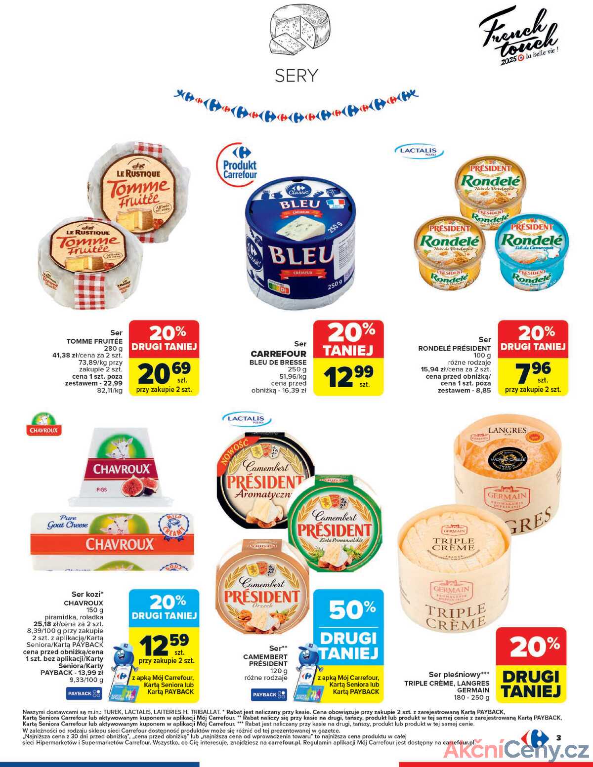Leták Carrefour Polsko 13.10.-25.10.2025 - Francouzský dotek strana 3