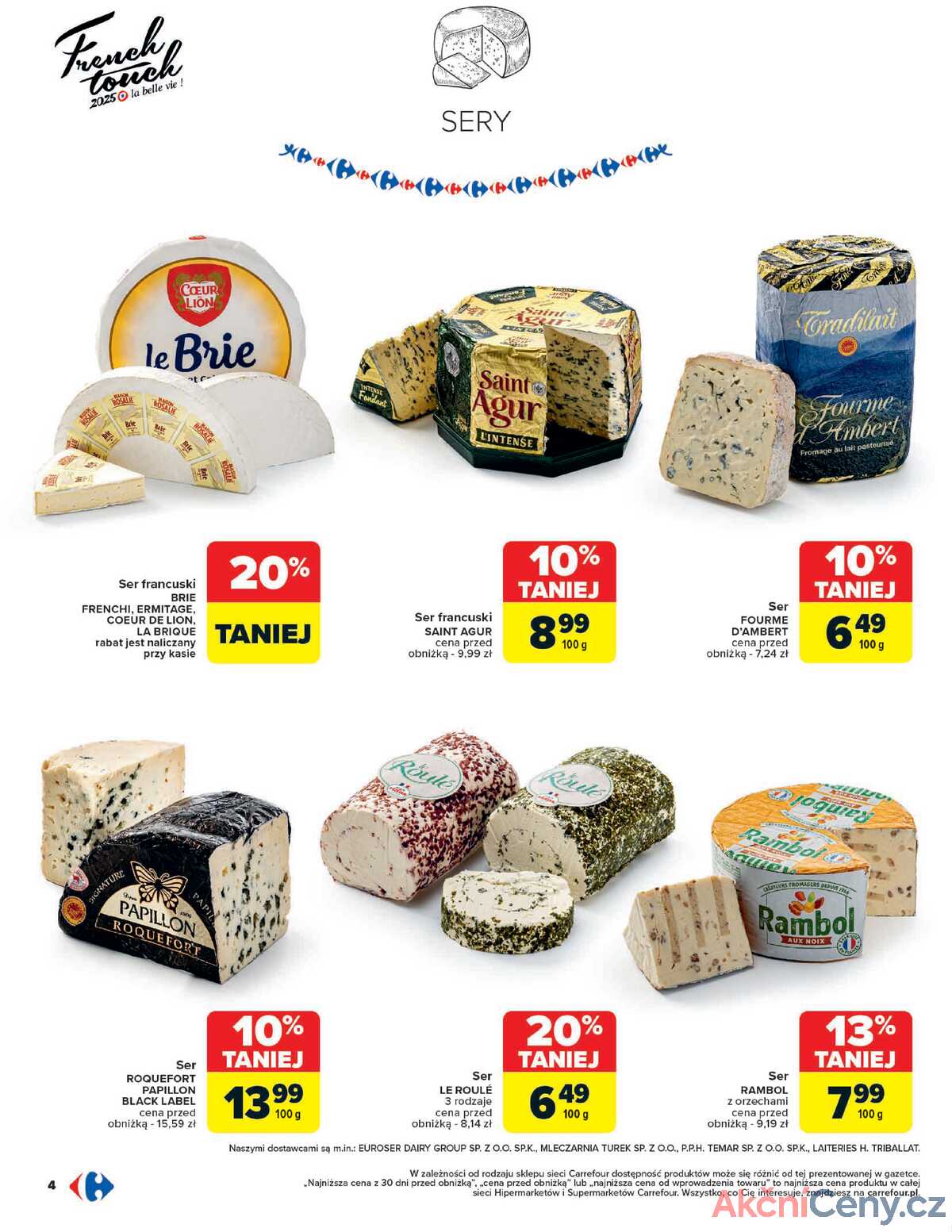 Leták Carrefour Polsko 13.10.-25.10.2025 - Francouzský dotek strana 4