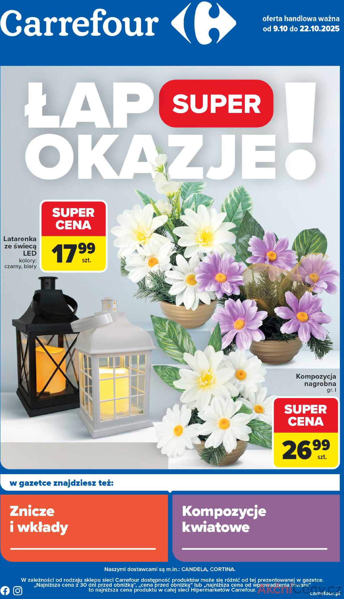 Leták Carrefour Polsko 9.10.-22.10.2025 - Zachyťte super nabídky od čtvrtka! strana 1