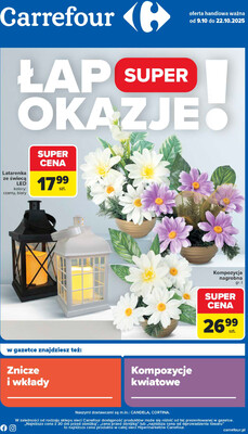 Leták Carrefour Polsko 9.10.-22.10.2025 - Zachyťte super nabídky od čtvrtka!