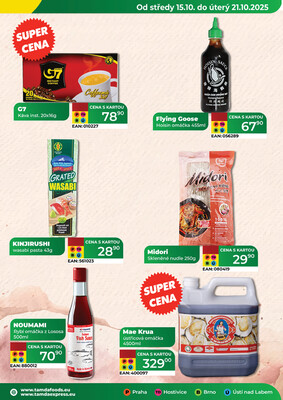 Tamda Foods od 15.10. do 21.10.2025