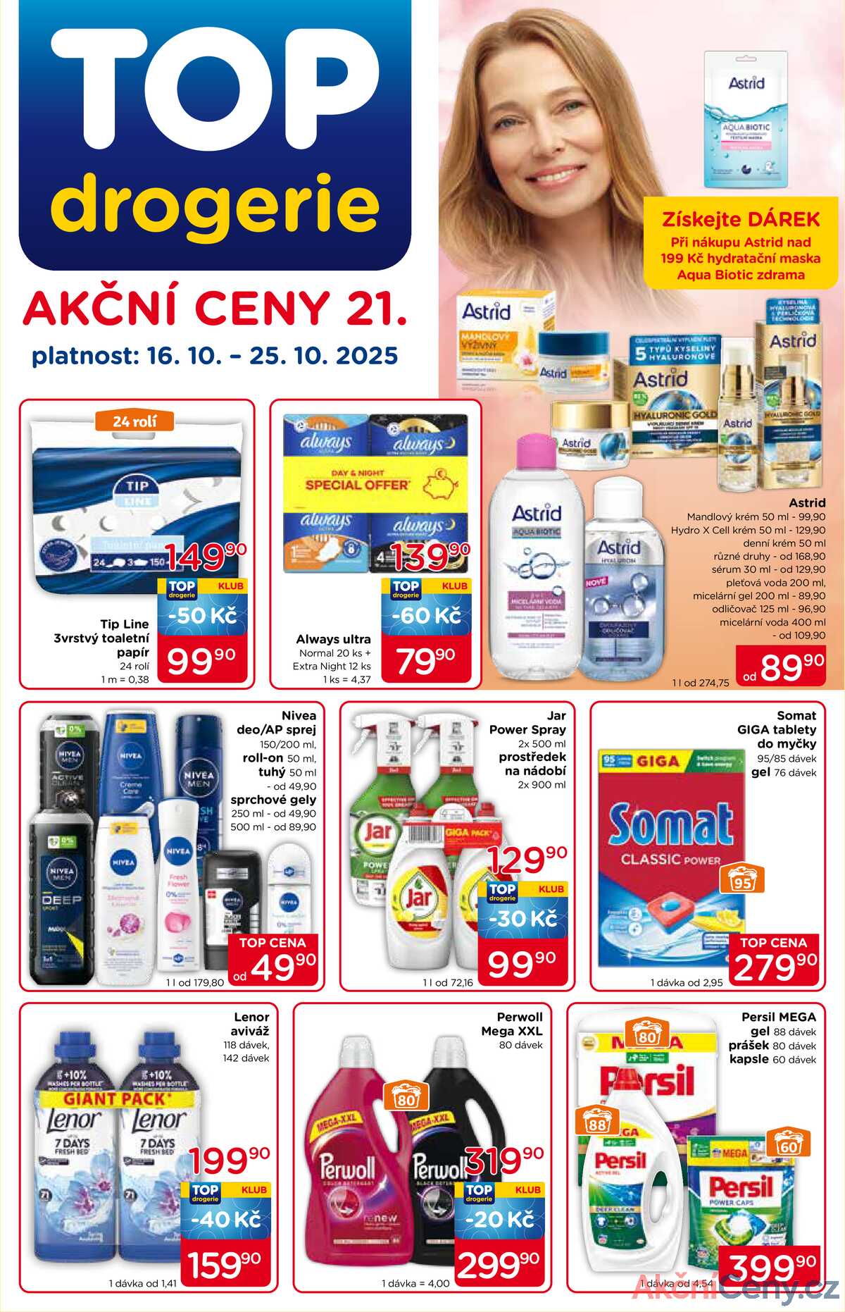 TOP drogerie do 25.10. strana 1