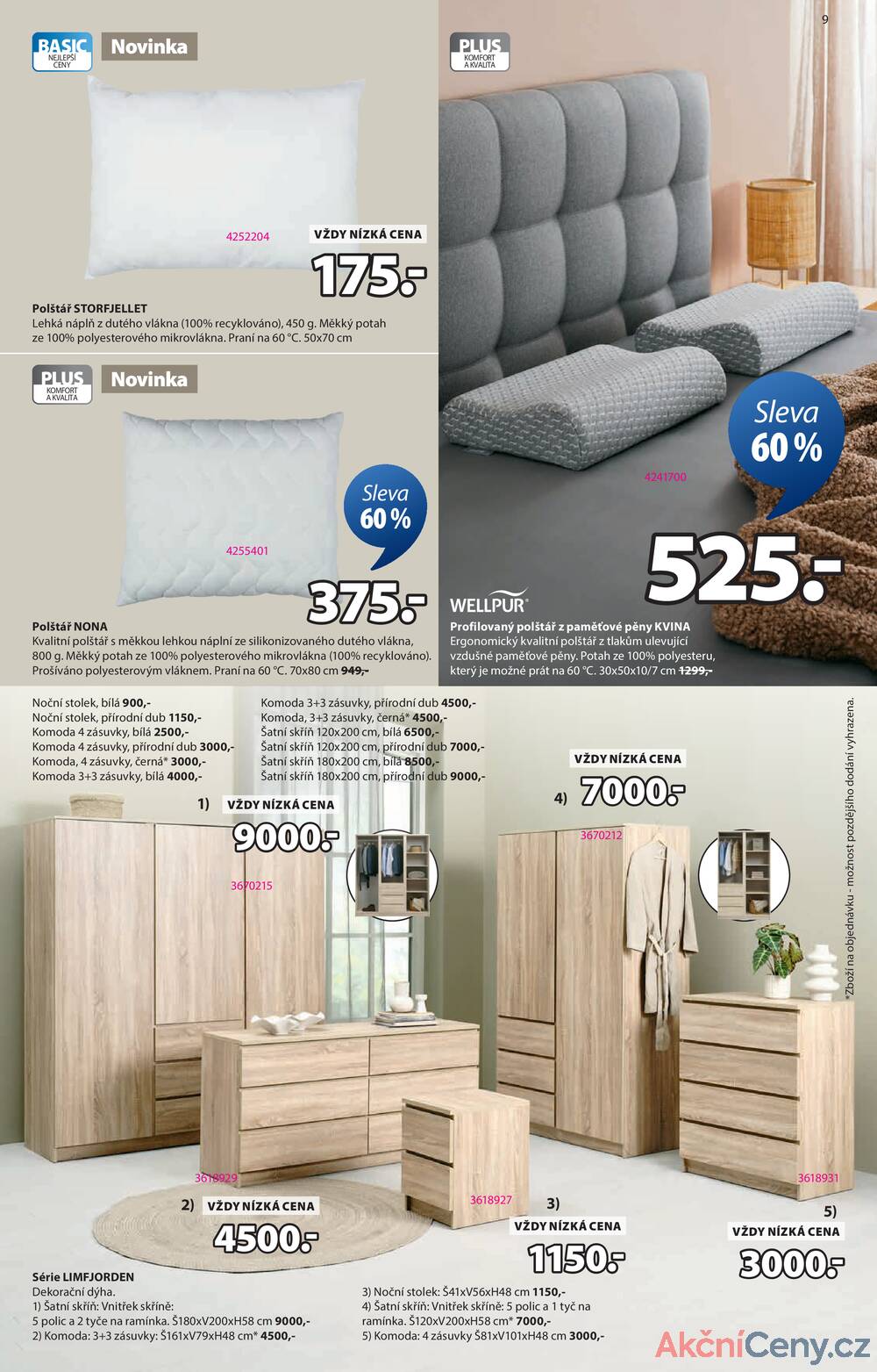 Leták Jysk
platný do 23.11.2025 - strana 9