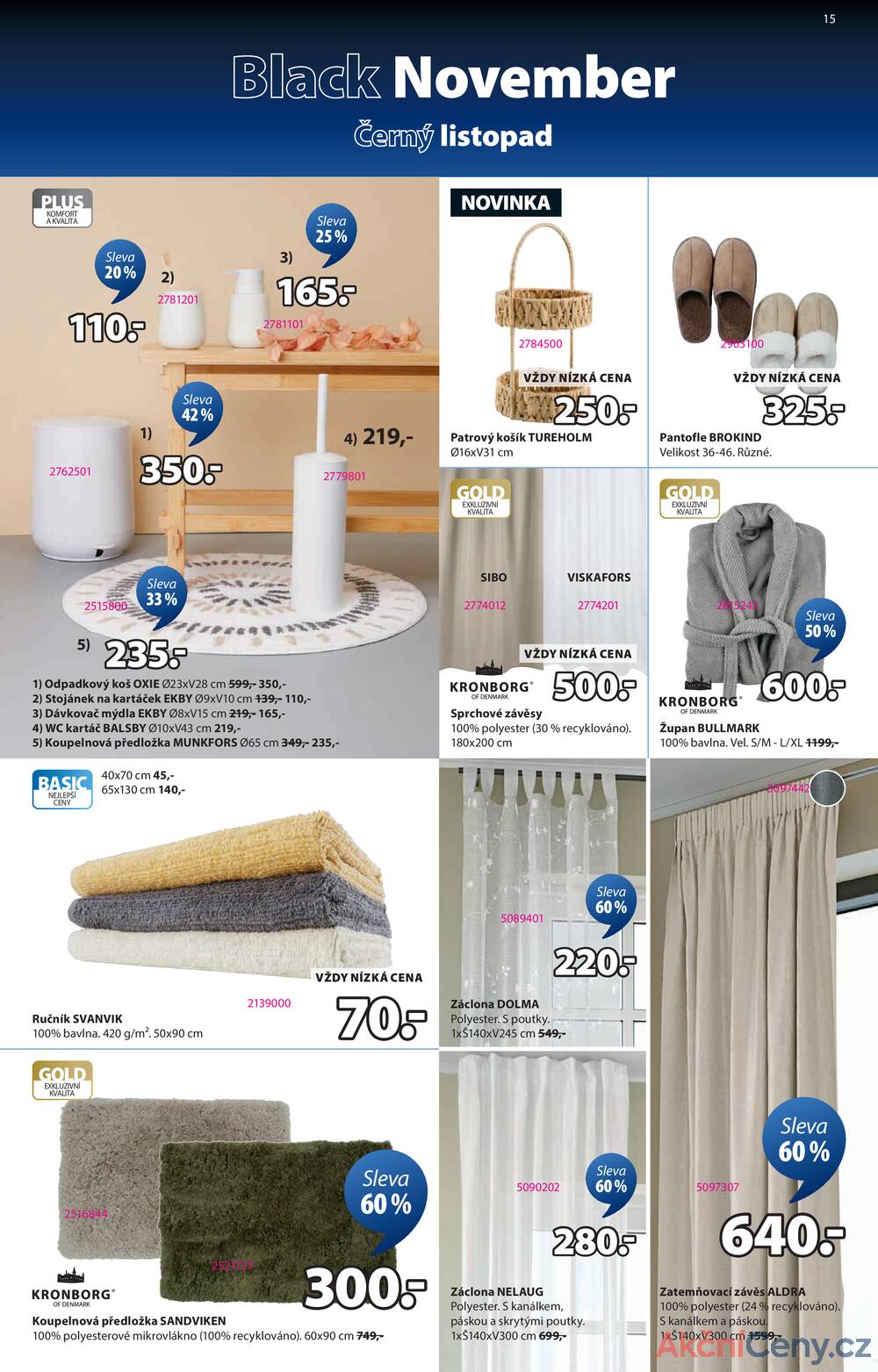 Leták Jysk - Jysk od 3.11. do 23.11.2025 - strana 15