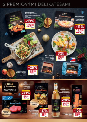 Billa Premium od 22.10. do 31.12.2025