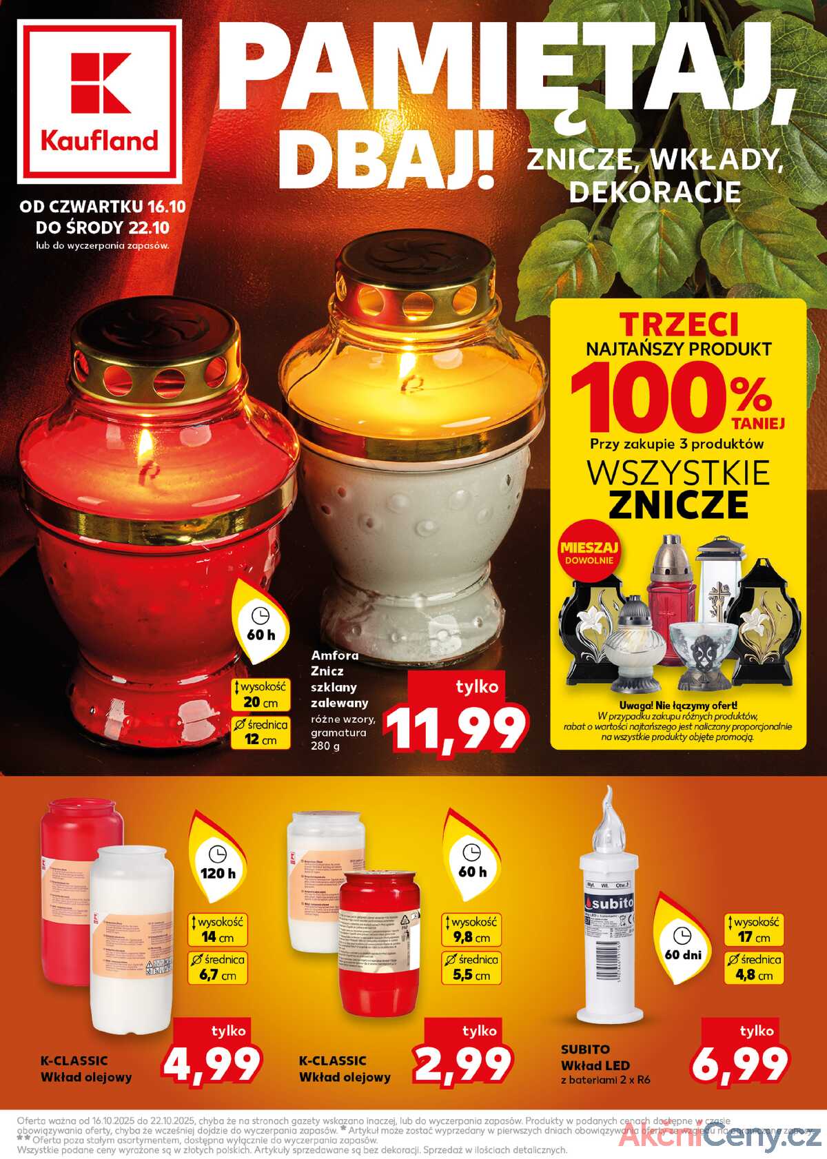 Leták Kaufland Polsko 16.10.-22.10.2025 strana 1
