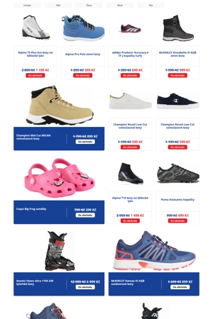 Intersport Boty - 15. 10. 2025