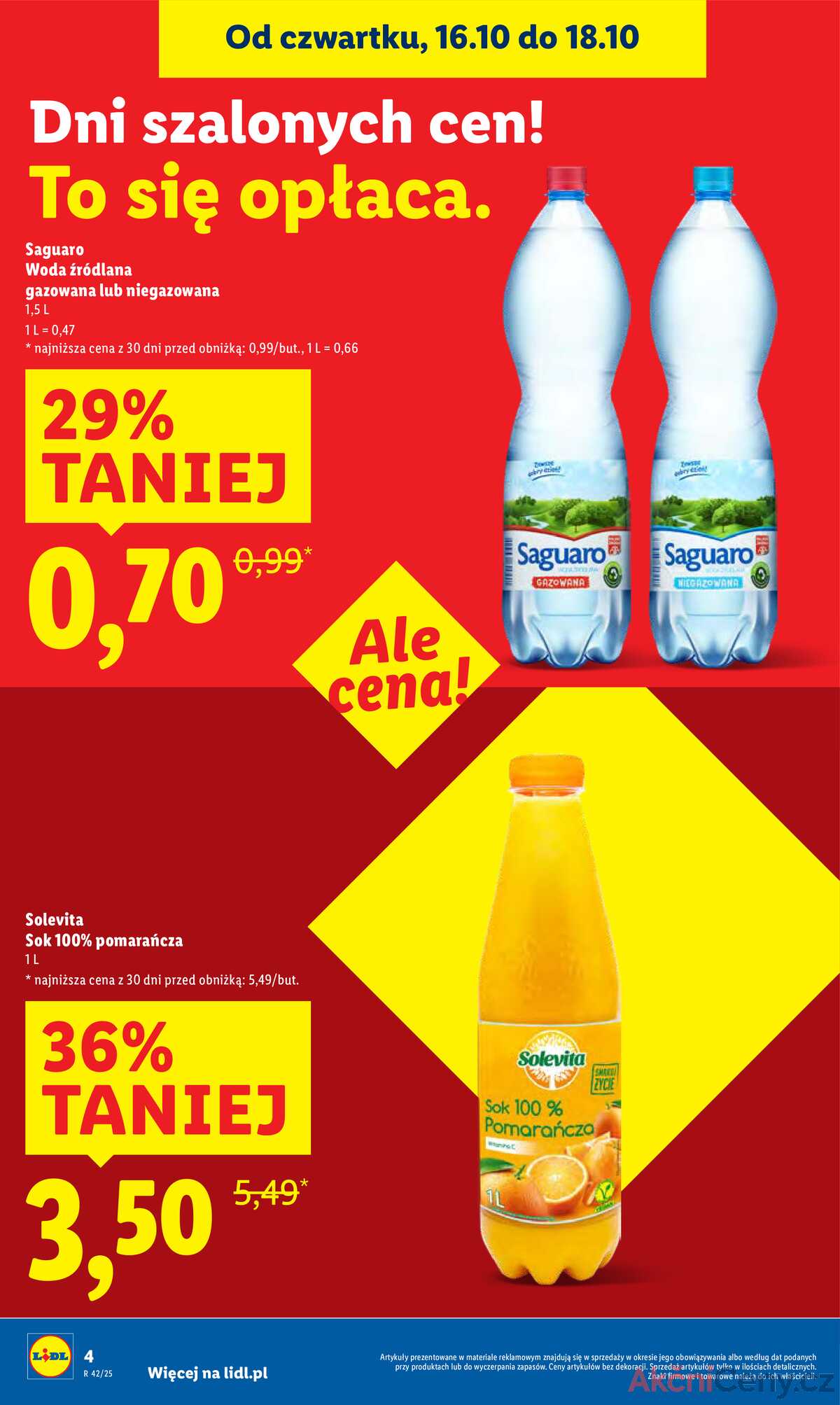 Leták Lidl Polsko 16.10.-18.10.2025 strana 4