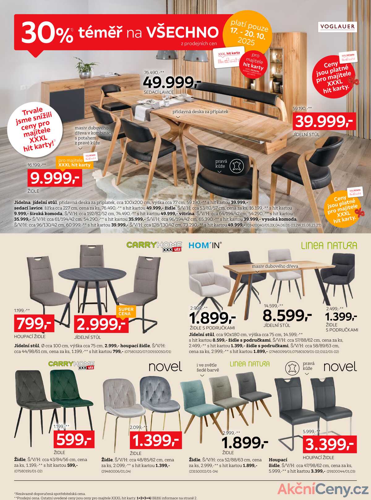 XXXLutz 30% sleva téměř na všechno od 17.10. do 20.10.2025 strana 8