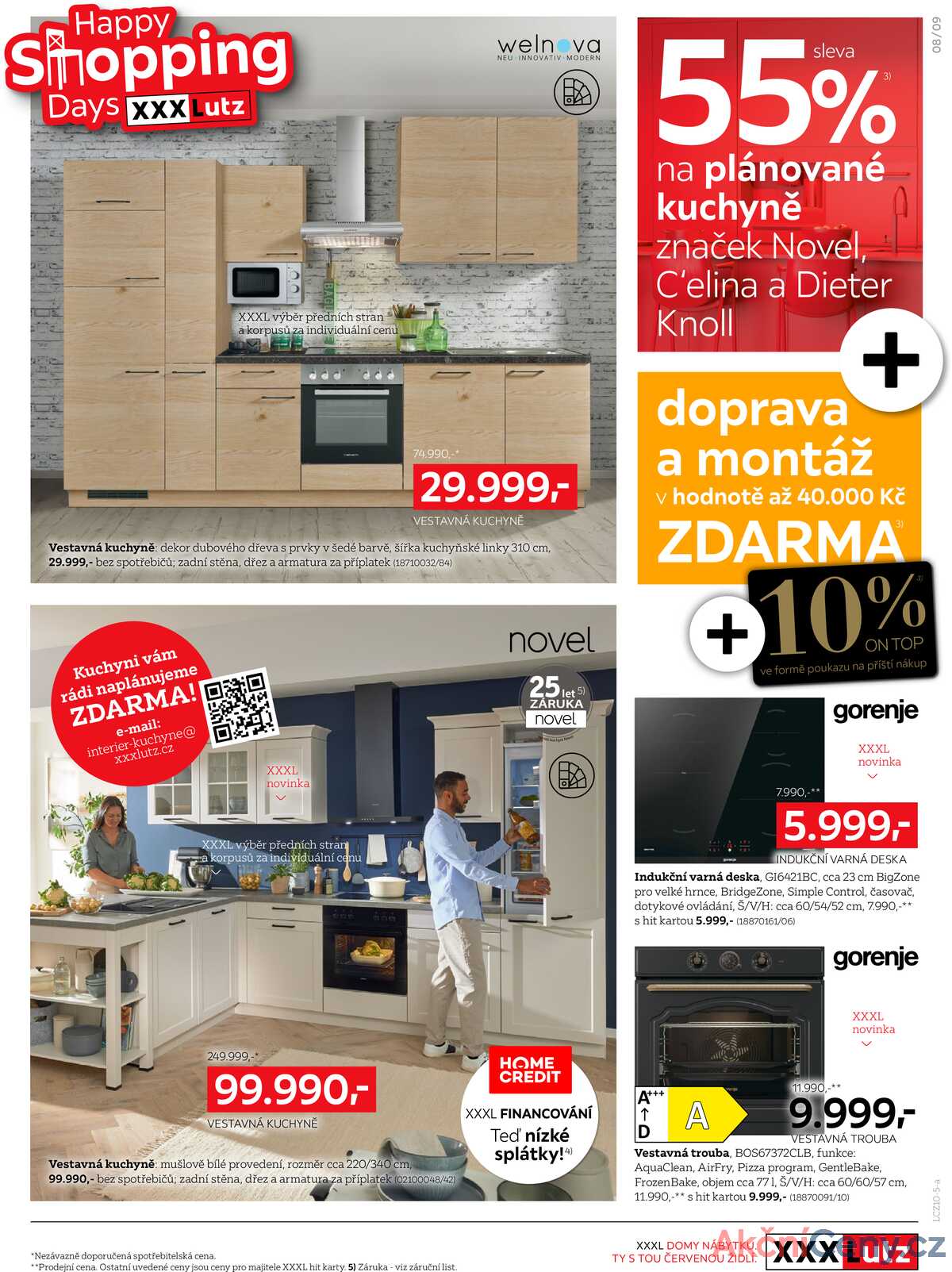 XXXLutz 30% sleva téměř na všechno od 17.10. do 20.10.2025 strana 9