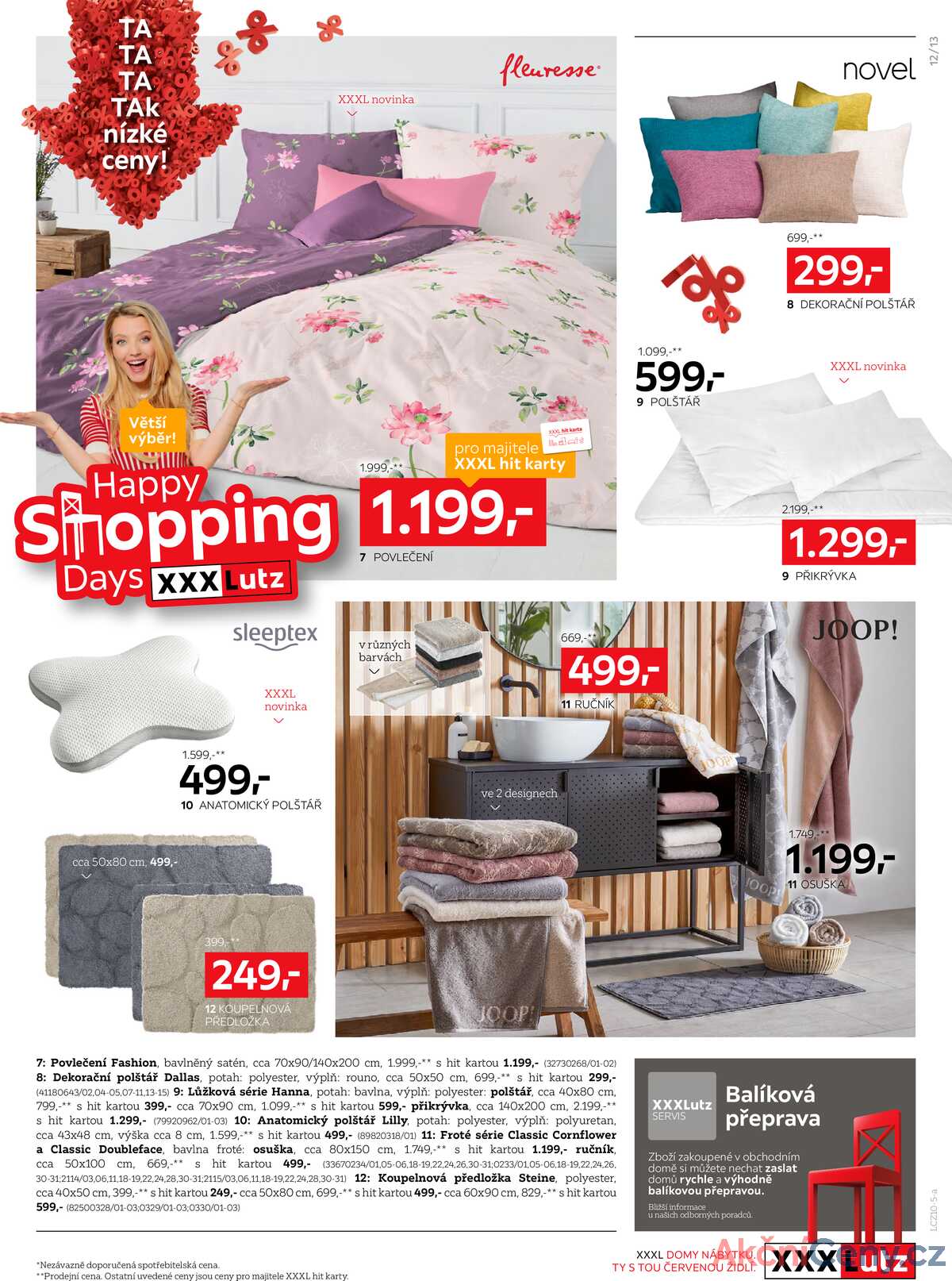 XXXLutz 30% sleva téměř na všechno od 17.10. do 20.10.2025 strana 13
