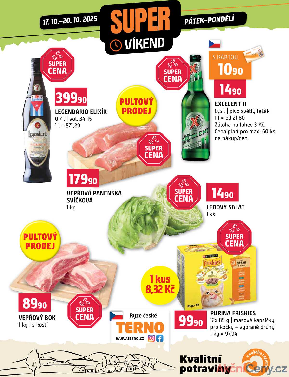Terno Víkendová akce od 17.10. do 20.10.2025 strana 1