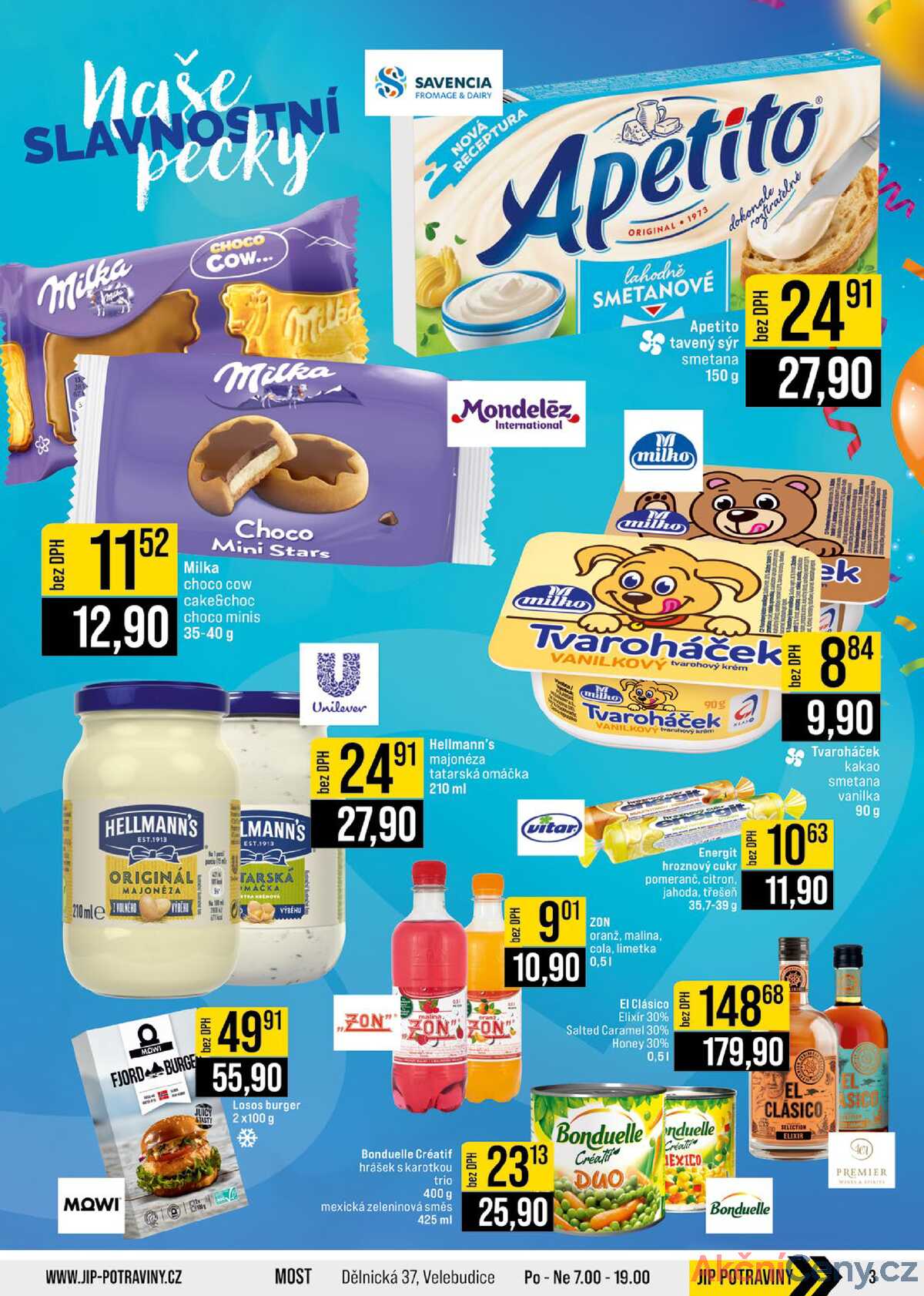 JIP JIP Cash & Carry České Budějovice, Most, Náchod, Polička, Sušice a Svoboda nad Úpou 15.10. - 21.10. strana 3