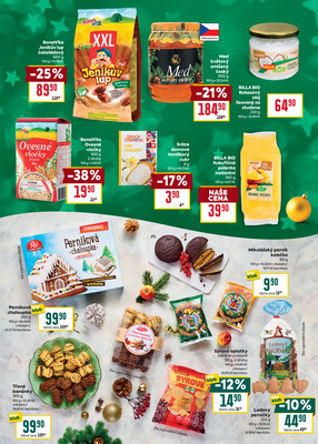 Billa katalog Vánoce od 22.10. do 11.11.2025
