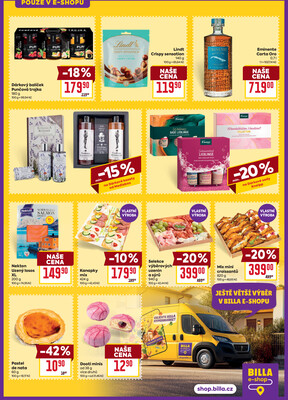 Billa katalog Vánoce od 22.10. do 11.11.2025