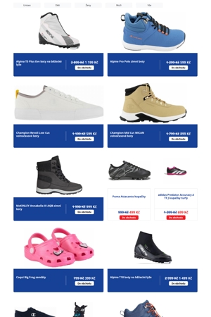Intersport Boty - 16. 10. 2025