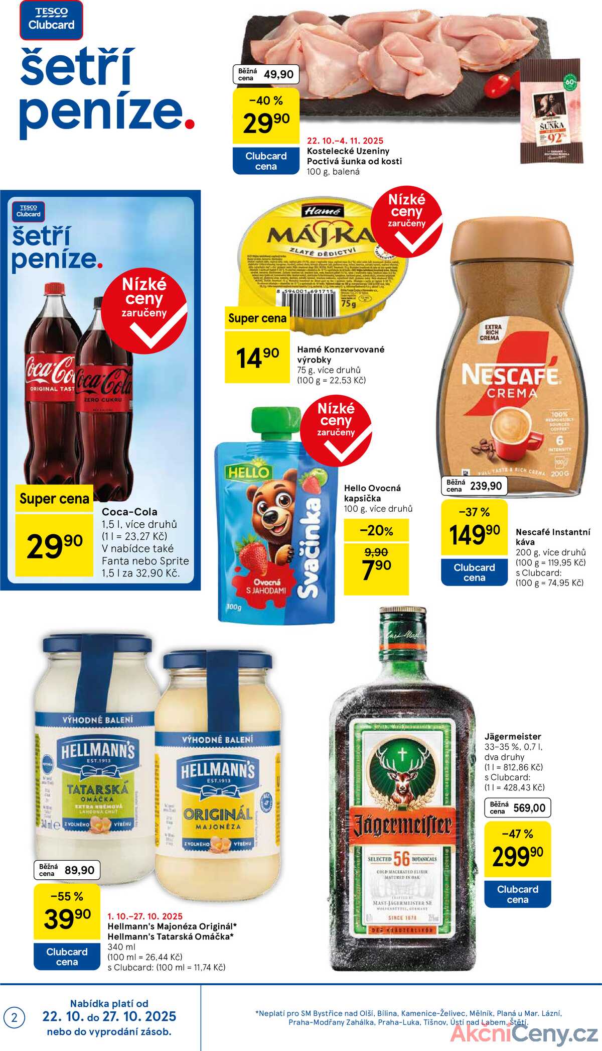 Tesco supermarkety od 22.10. do 28.10.2025 strana 2