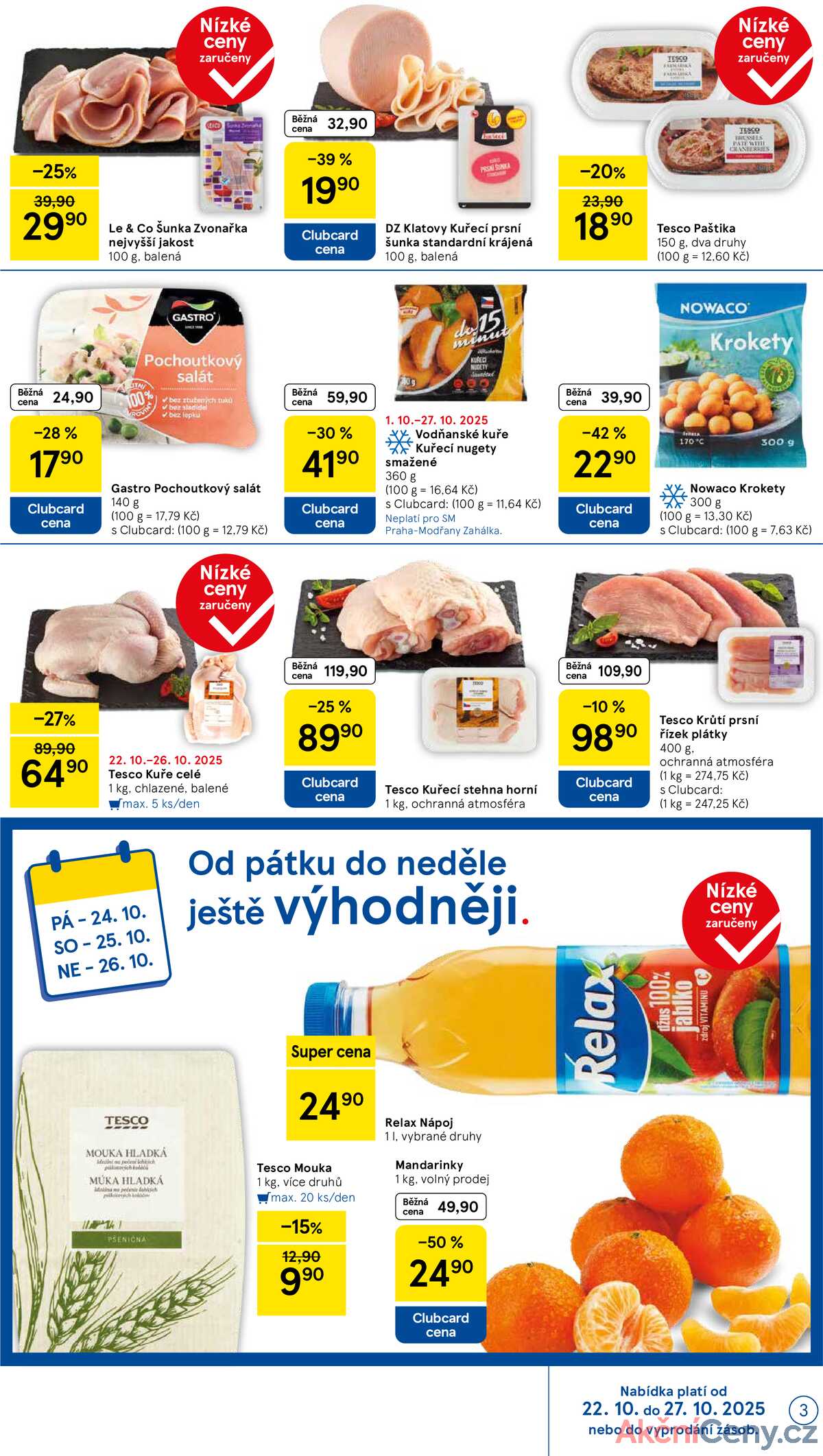 Tesco supermarkety od 22.10. do 28.10.2025 strana 3