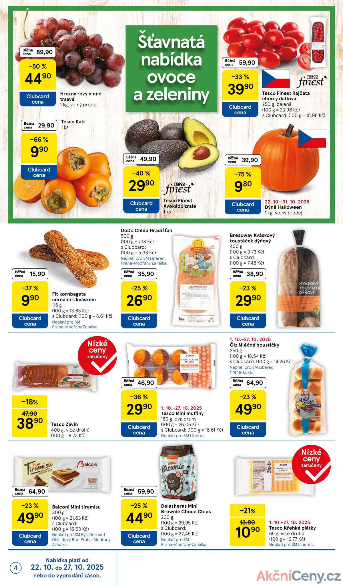 Tesco supermarkety od 22.10. do 28.10.2025 strana 4