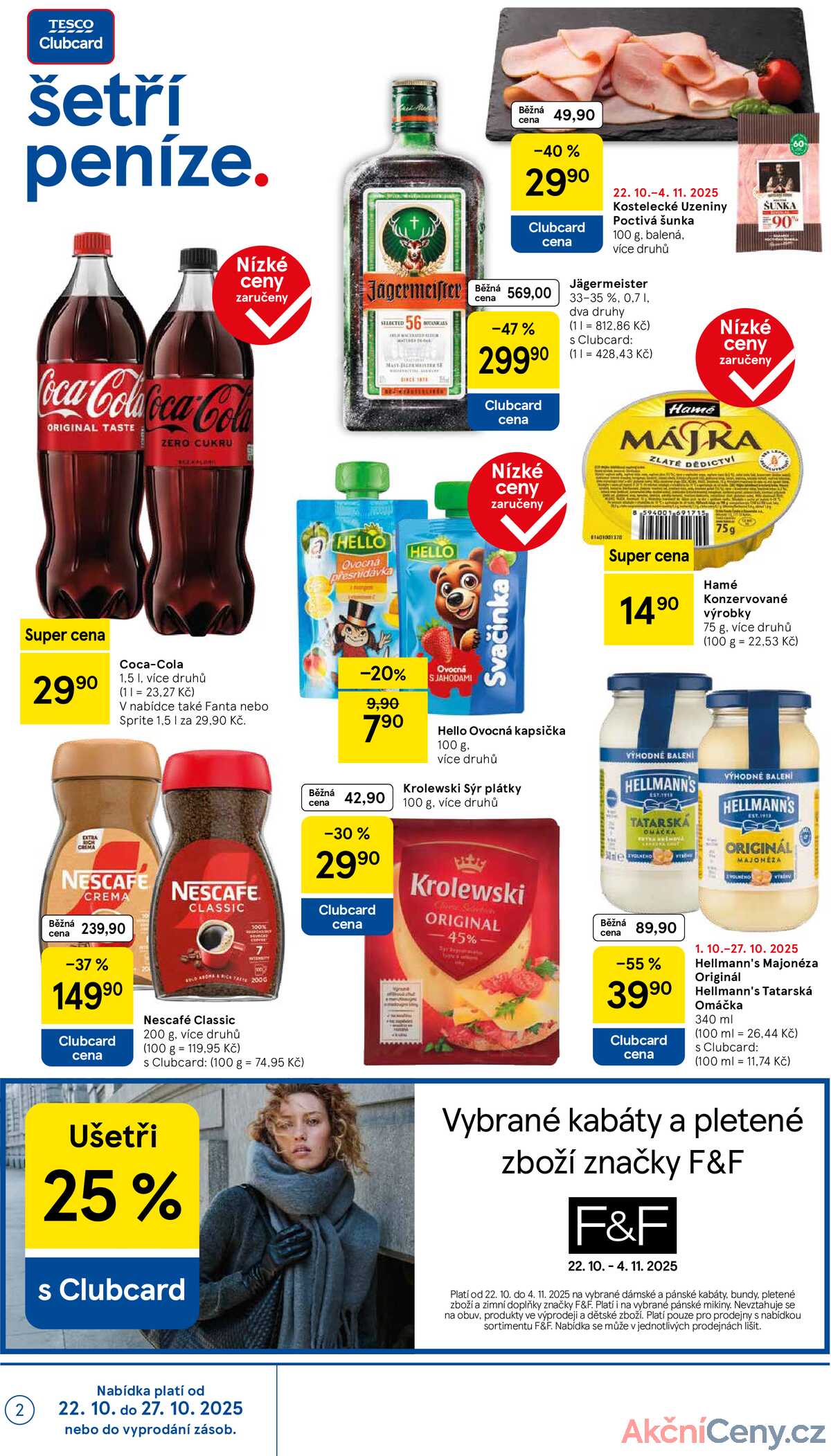 Tesco malé hypermarkety od 22.10. do 28.10.2025 strana 2