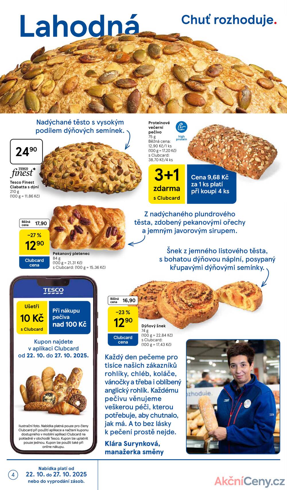 Leták Tesco - Tesco malé hypermarkety od 22.10. do 28.10.2025 - strana 4 Leták Tesco - Tesco malé hypermarkety od 22.10. do 28.10.2025 - strana 4
