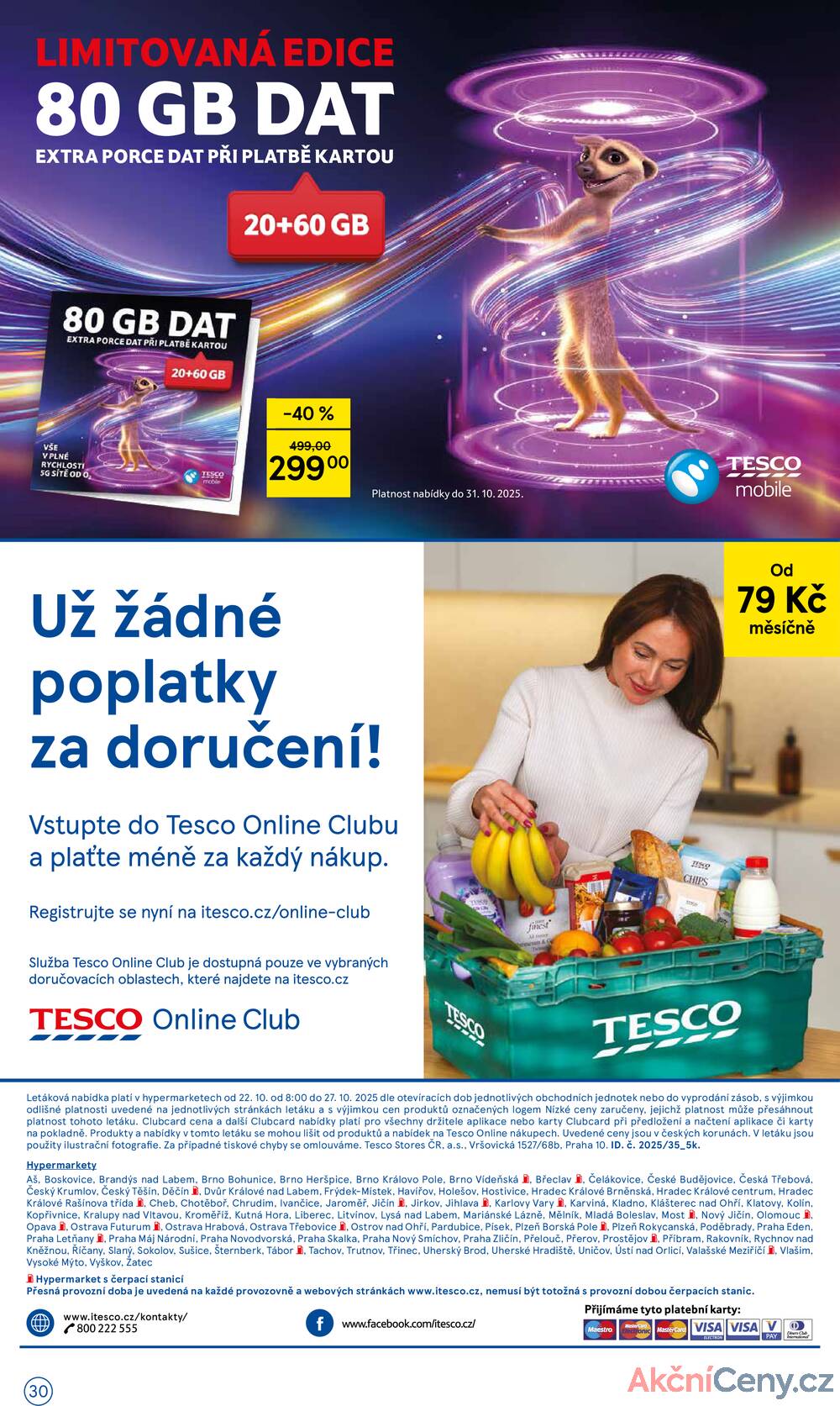 Leták Tesco - Tesco malé hypermarkety od 22.10. do 28.10.2025 - strana 30