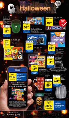 Tesco malé hypermarkety od 22.10. do 28.10.2025