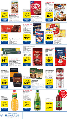 Tesco malé hypermarkety od 22.10. do 28.10.2025