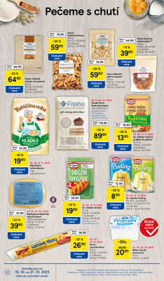Tesco malé hypermarkety od 22.10. do 28.10.2025