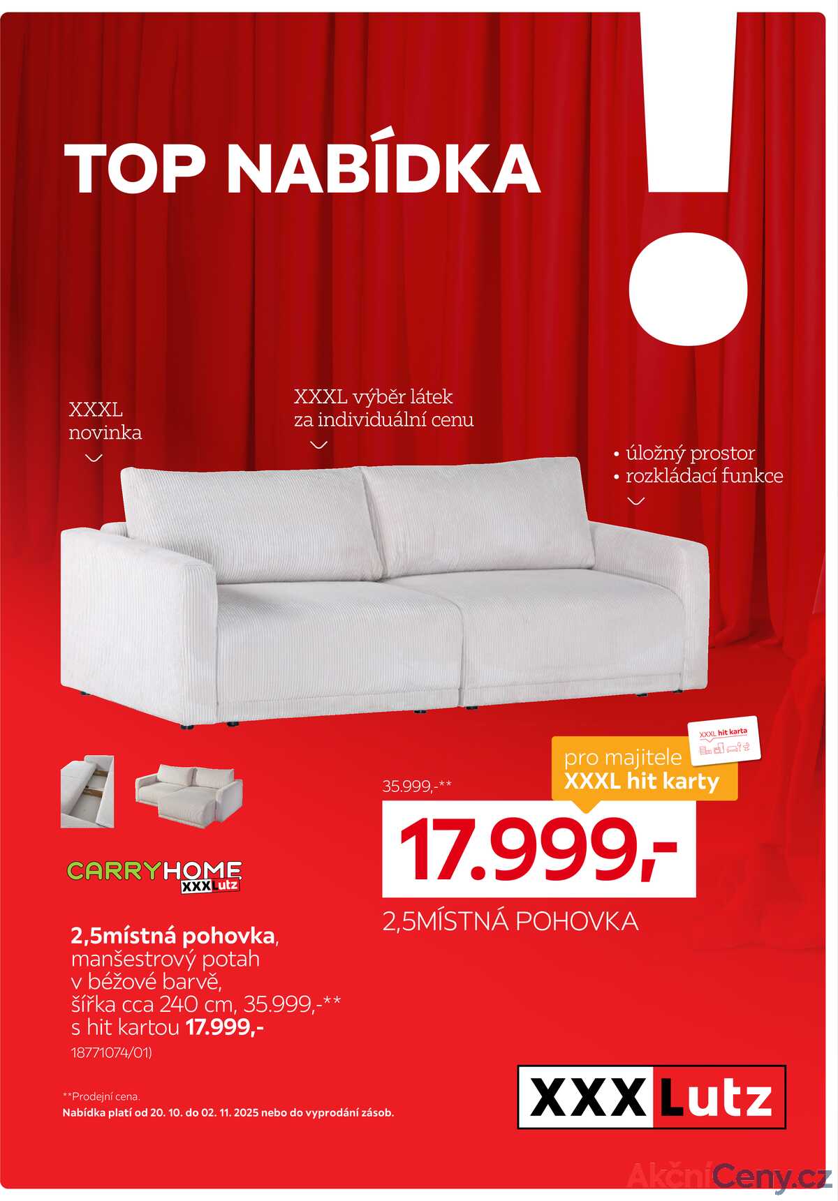 XXXLutz Top nabídka 20.10. - 2.10. strana 3