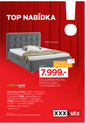 XXXLutz Top nabídka 20.10. - 2.10.